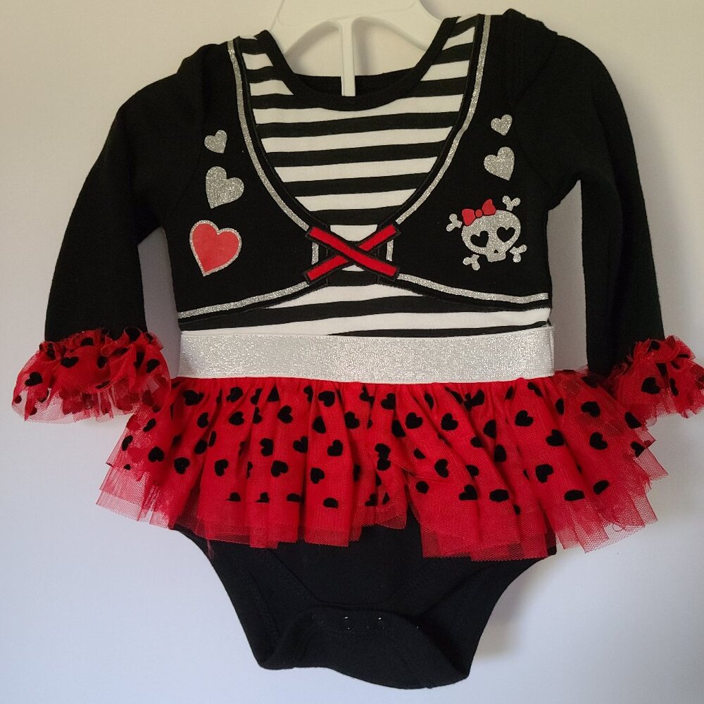 WAY TO CELEBRATE HALLOWEEEN BABY GIRL 3 TO  6 MONTH PIRATE COSTUME